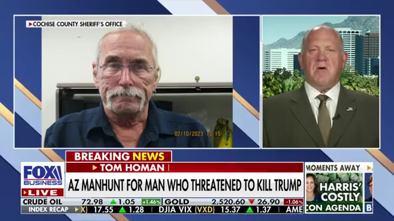 Tom Homan: Sex trafficking under the Biden-Harris admin is up 600%