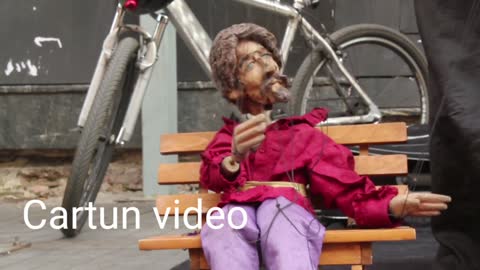 puppet show street life puppet || cartun video.