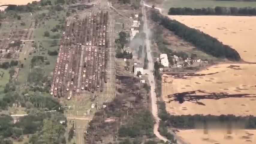 Harmashi is working on infantry and a convoy of occupiers' equipment.