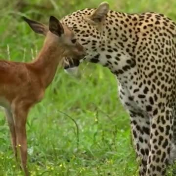 Friend between Tiger & 🦌