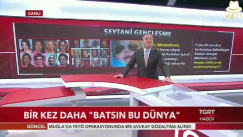 Turkish National TV Confirmed Elites Using Adrenochrome