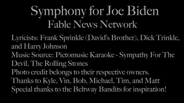 Symphony For Joe Biden-Parody of Sympathy For The Devil