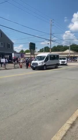 Massachusetts Greets Biden With EPIC "Let's Go Brandon" Chant