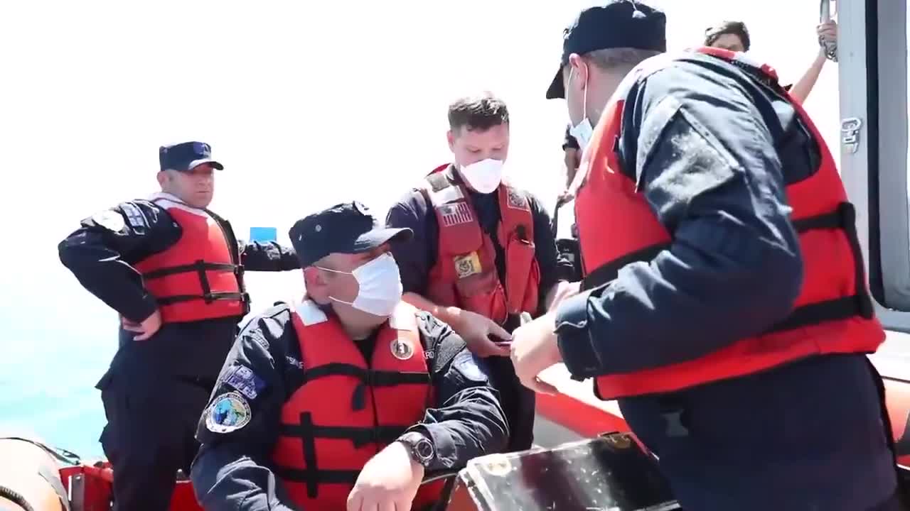 U.S. and Georgian Coast Guard Ships conducted a series of operational exercises