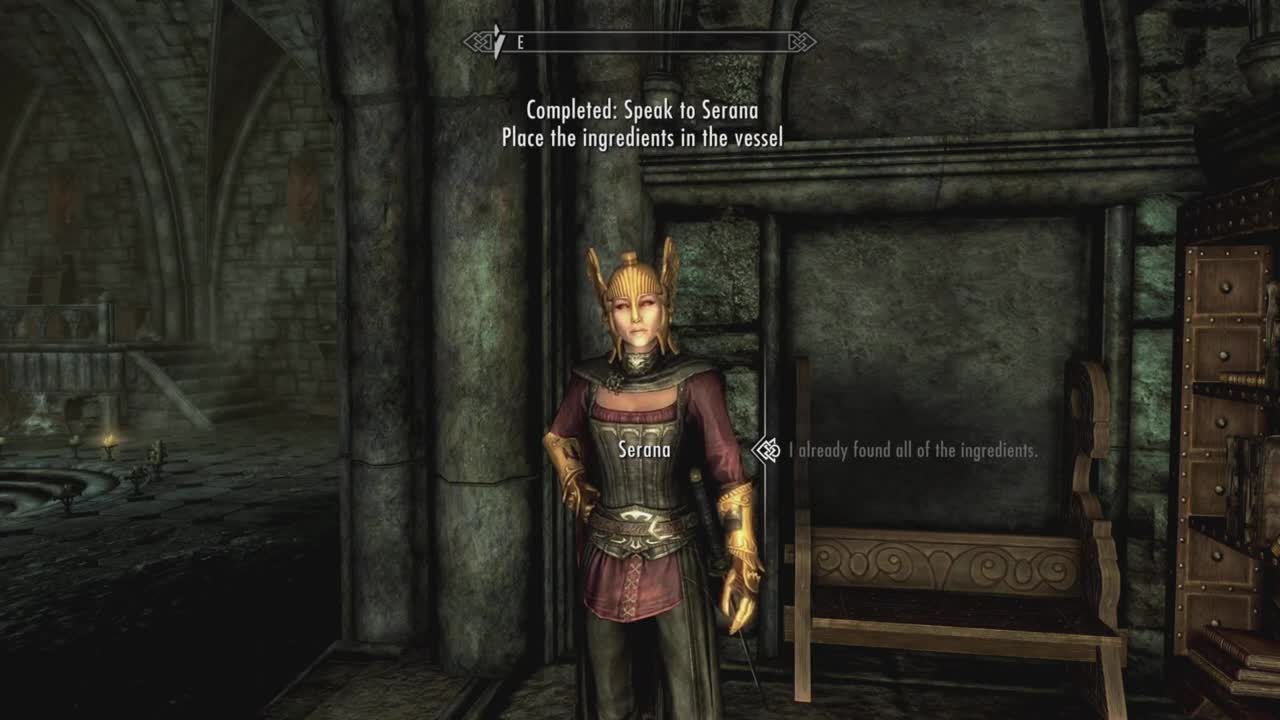 You OK Serana?