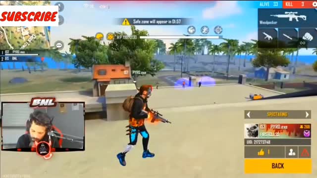 Free fire short video || Bnl Funny video | Garena Free Fire || Gaming Bangla ||