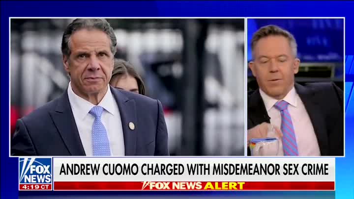 Gutfeld: Cuomo Criminal Charge Is 'A Fall From Grace, But There Was Never Any Grace To Fall From'