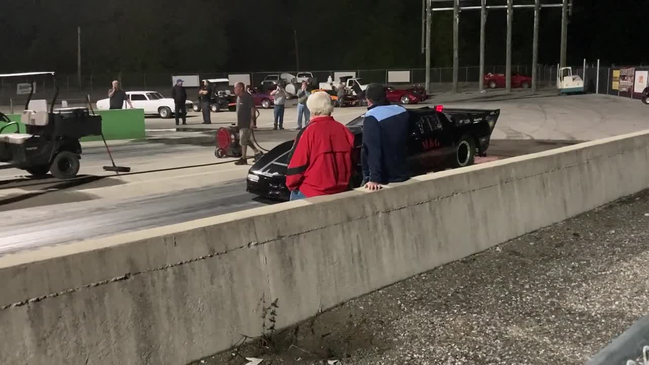 Chevrolet Corvette ProMod Drag Racing Burnout