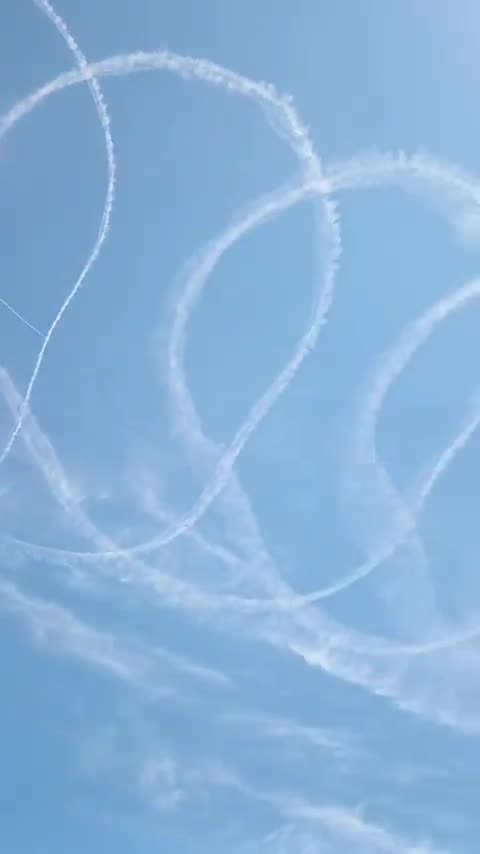 its because we live by an airport they say