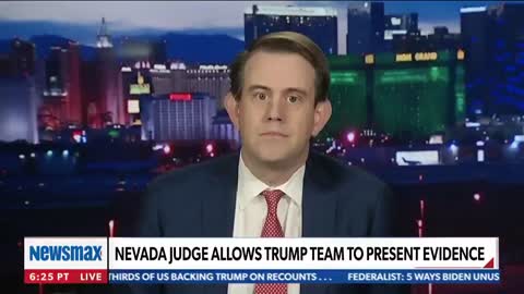 Nevada Judge allows Trump team to present evidence.