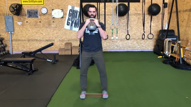 Goblet Carry Lateral Monster Walk