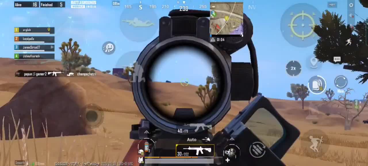 Best 3x scope spray miramar map M4 +16 🔥🔥10 killed