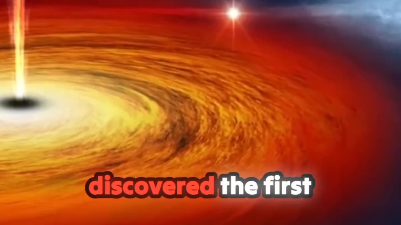 Discovery of first black holes