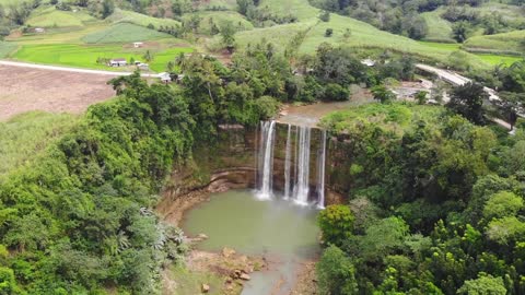 The Beauty of Niludhan Falls in Bayawan City, Negros Oriental, Philippines