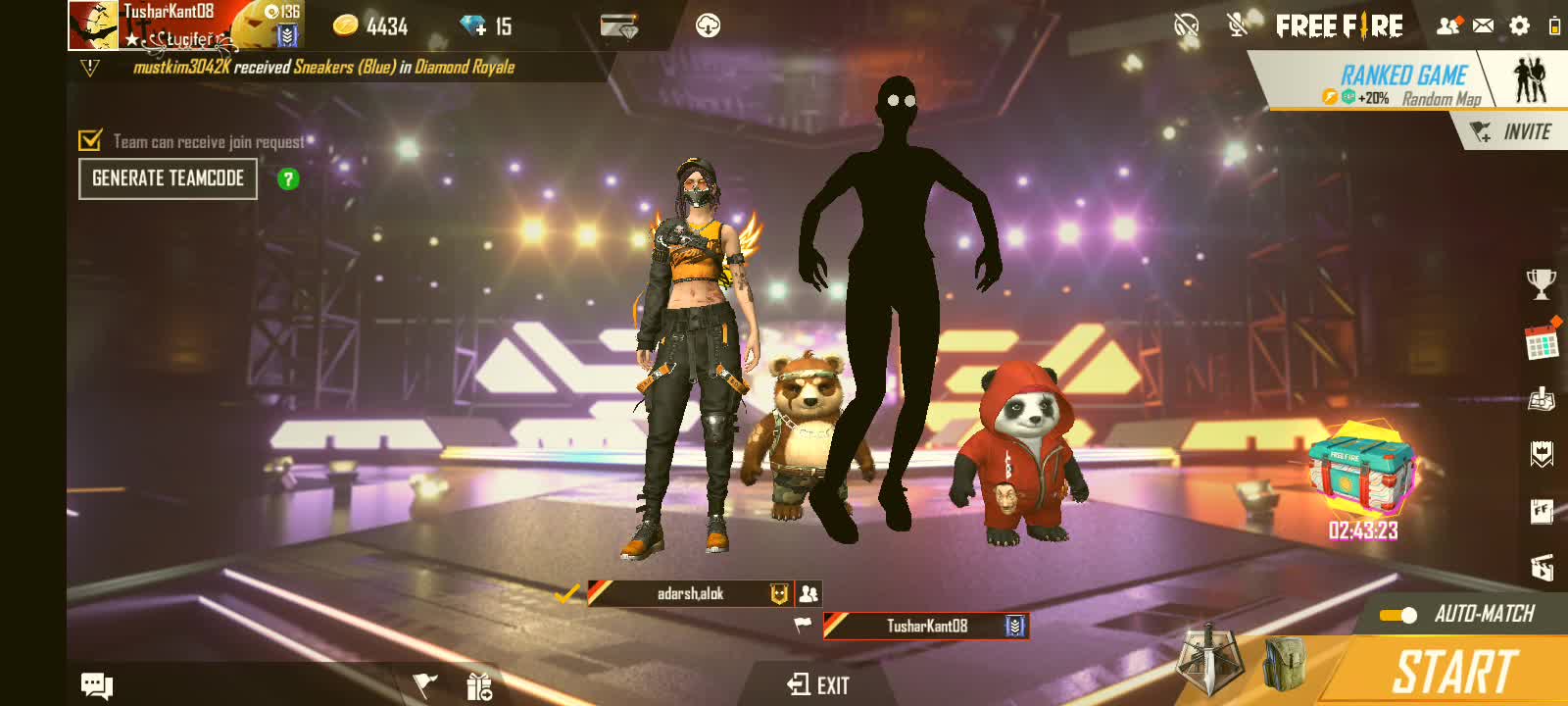 Free Fire main alien
