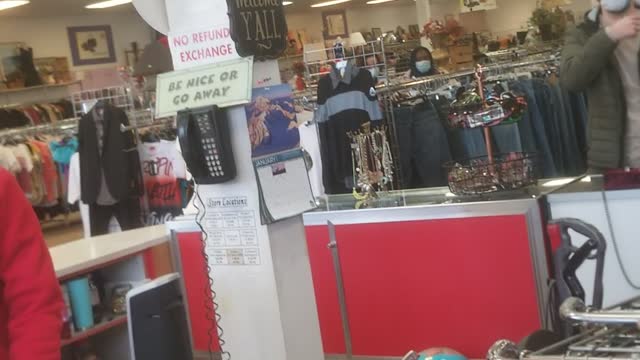 The Salvation Army Store Discrimination my Cell Phone