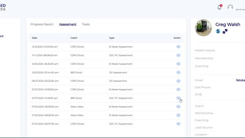 All Staff: Historical Assessment