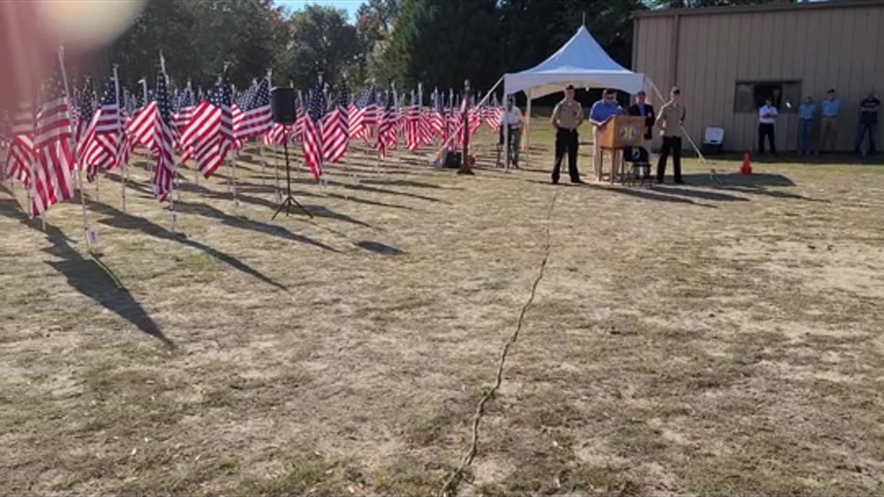 FIELD OF FLAGS