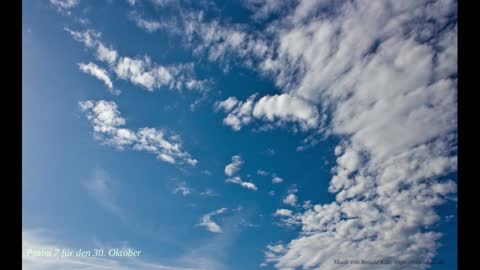 Psalm 7 für den 30. Oktober