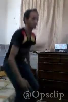 Man practicing dance with a Bandari song