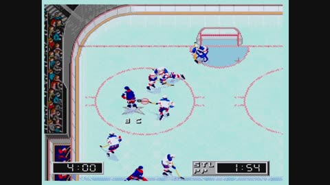 NHL97 (Sega Genesis) USA vs St. Louis Part2