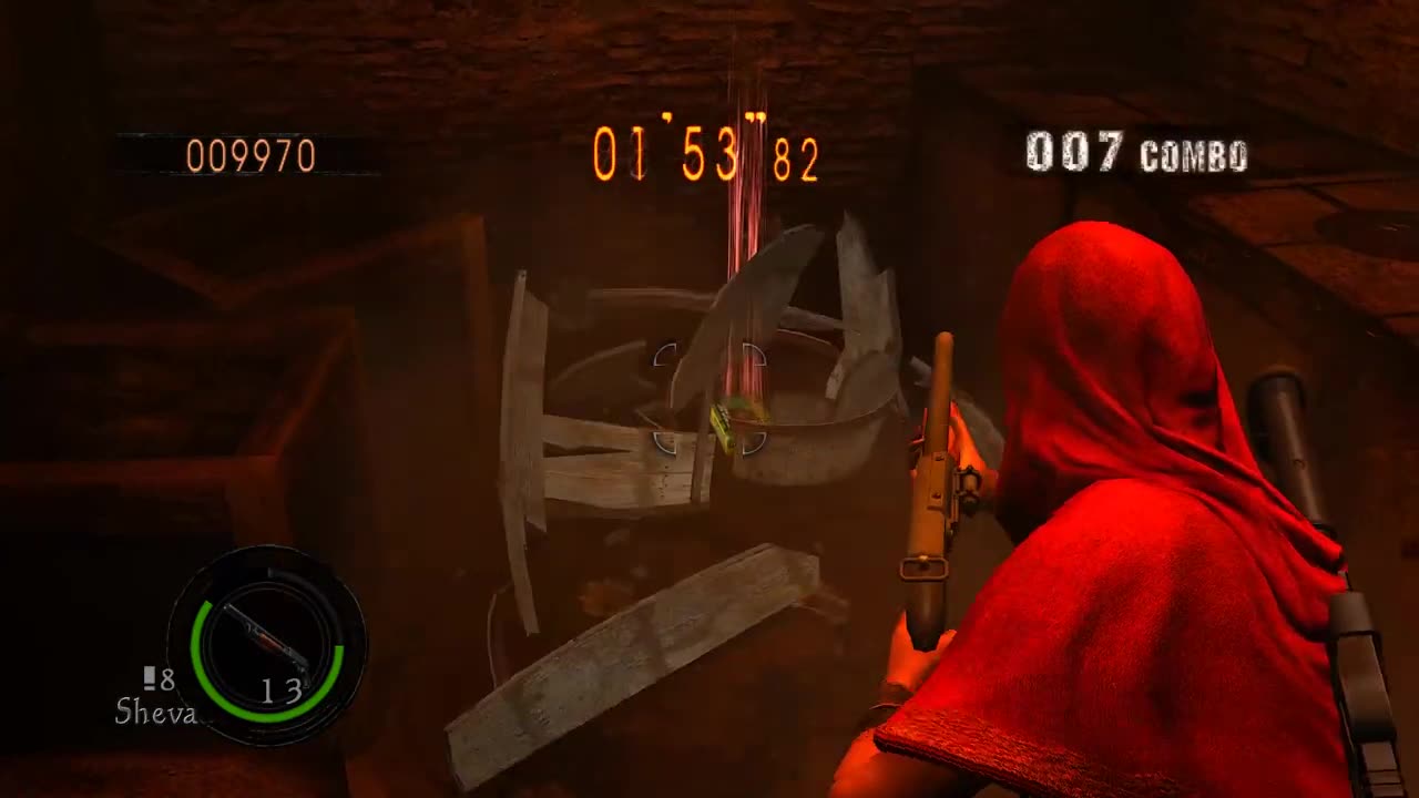 Resident Evil 5 Mercenaries_ Sheva Fairy Tale vs. Executioner. Prison Reunion Stage A-Rank