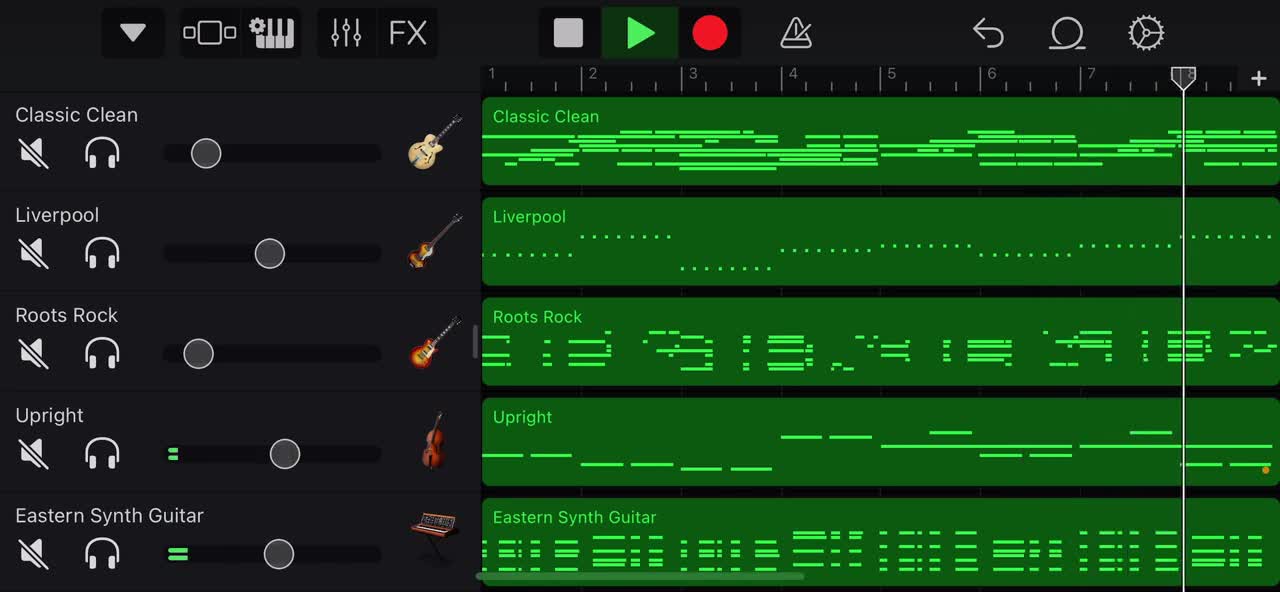 GarageBand Cannon in D