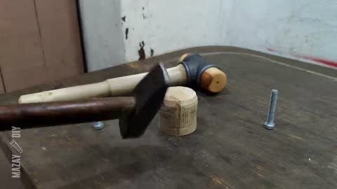 Dead Blow Mallet with a "secret ingredient".DIY