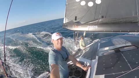 Watch extreme sports athletes take on new challenge in offshore sailing