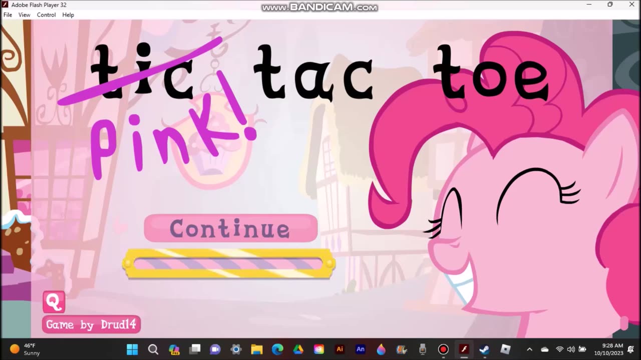 Pink Tac Toe Gameplay