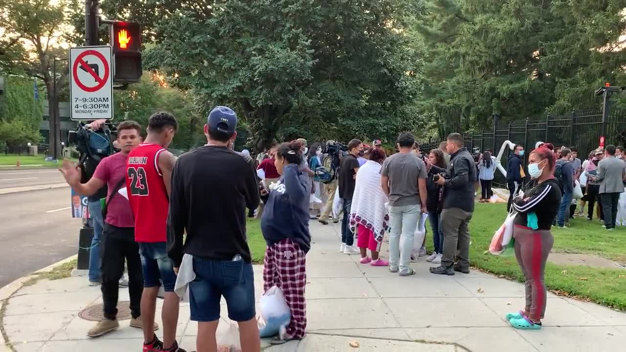 Abbott sent Kamala some house guests...