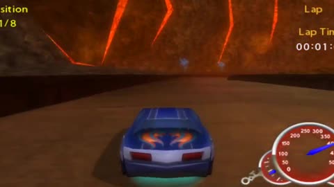 Hot Wheels Ultimate Racing - Burning Wheels Series Race 1 Gameplay(PPSSPP HD)