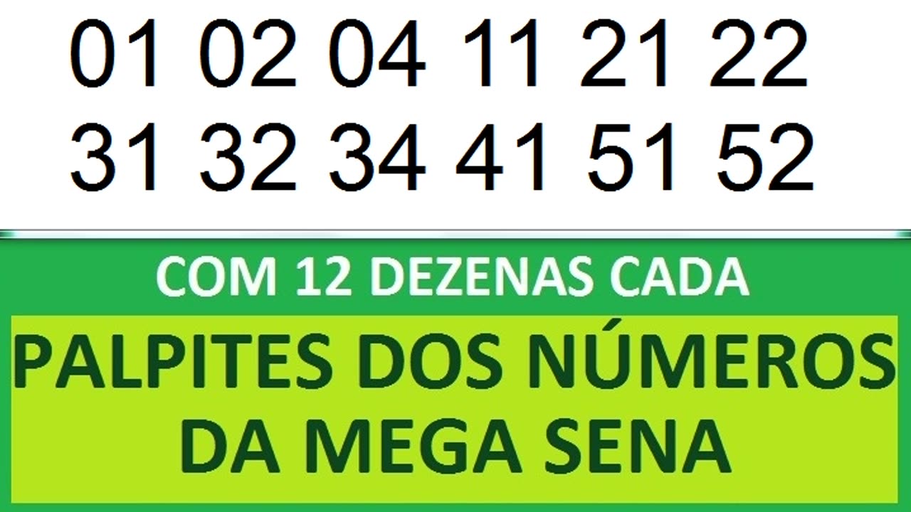 PALPITES DOS NÚMEROS DA MEGA SENA COM 12 DEZENAS ly lz l0 l1 l2 l3 l4 l5 l6 l7 l8 l9