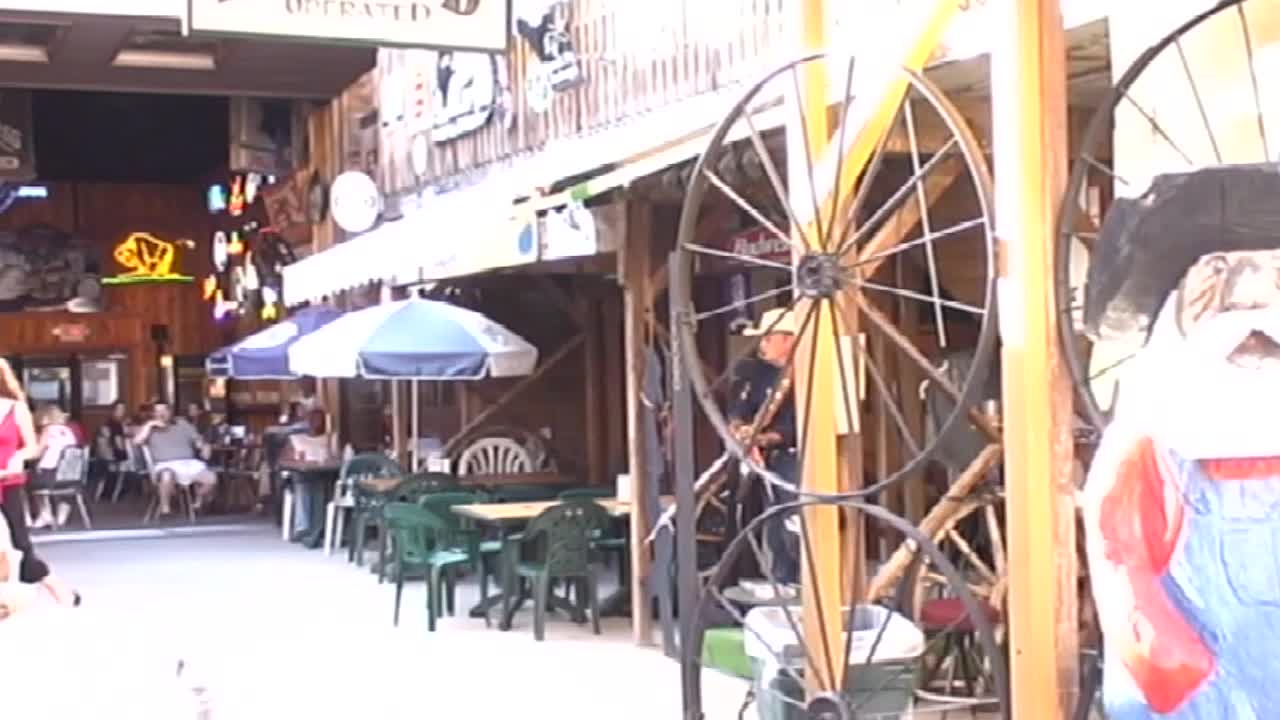 Yancey de Veer. Playing at Big Al's in Deadwood, South Dakota.