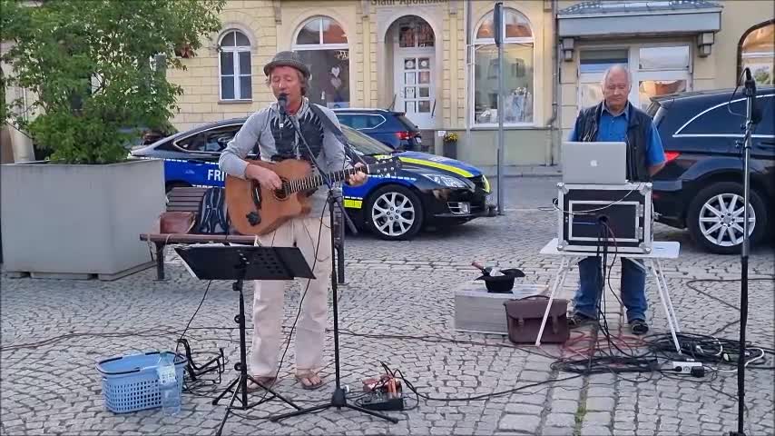 MICHAEL PRITZKE - ALLE MACHEN MIT - KAMENZ, Markt, 13 05 2022, Kundgebung