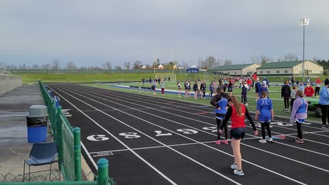 3.31.21 Girls 200m Dash - Heat 1 Finish, Heats 2 and 3