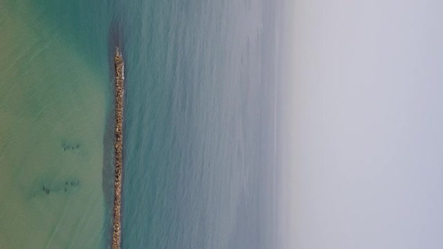 The beauty of the sea in the city of Jaffa