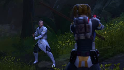 SWTOR Date Night with Arcann Female Trooper