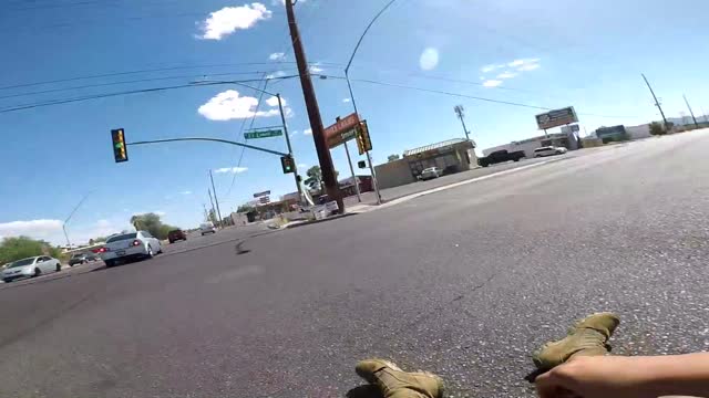 Motorcycle Gets Wrecked