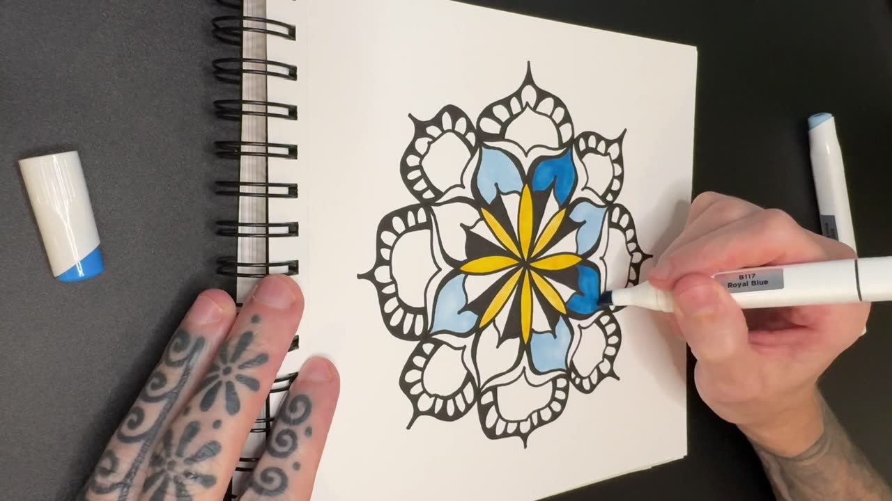 Let's create mandala art together!