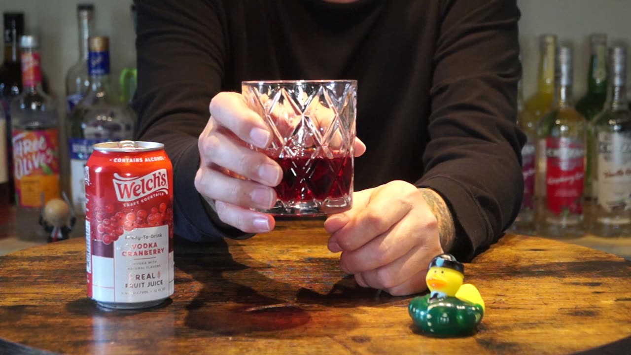 SGT John Herrick - Welch's RTD Cranberry Vodka Review