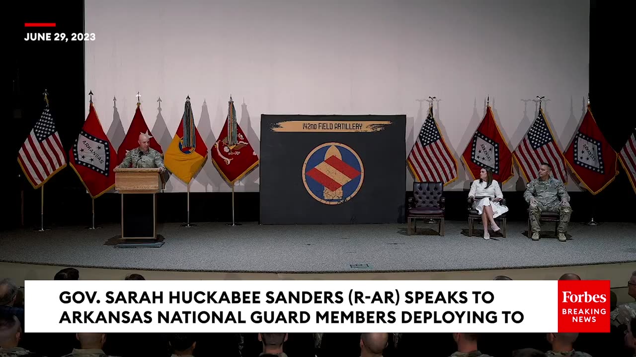 BREAKING NEWS- Arkansas Gov. Sarah Huckabee Sanders Deploys National Guard Troops To Southern Border