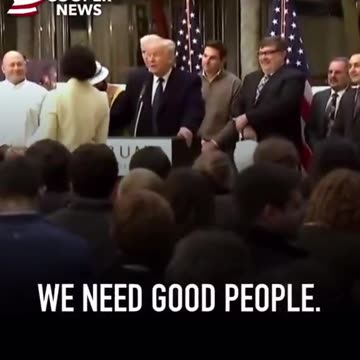 主流媒體永遠不會讓你知道的訊息！“川普總統的另一面”（川普總統在媒體採訪現場，睿智、真誠、溫暖、悸動的對話立刻為國家發掘了一位優秀人才，惜才、愛民，感動人心）