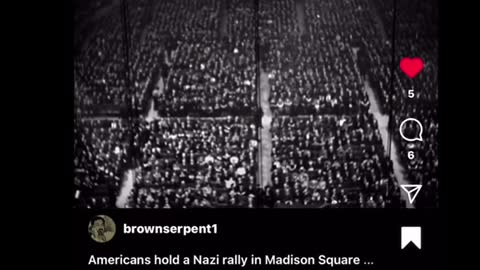 Nazis and traitors hold a rally in Madison Square Garden New York USA