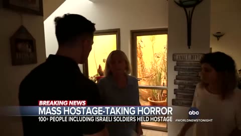 Israelis 🇮🇱 taken hostages from Hamas