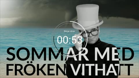 Live - Sommar med fröken vithatt 4 aug - återuppladdat