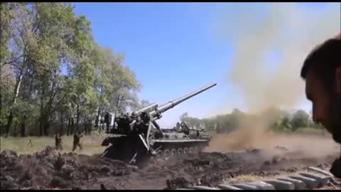 2S7M Malka Firing (Russian)