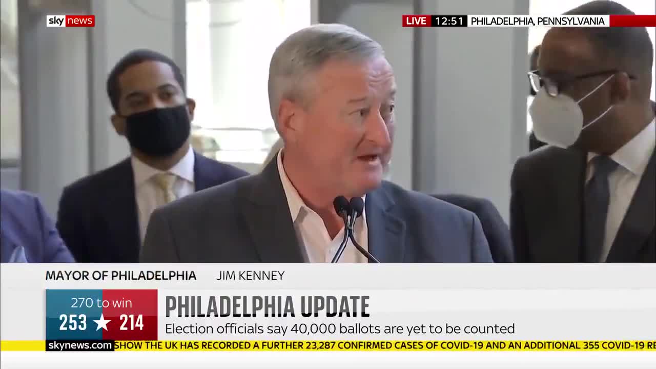 In Middle of Vote Count, Philly's Mayor Viciously Attacks Trump