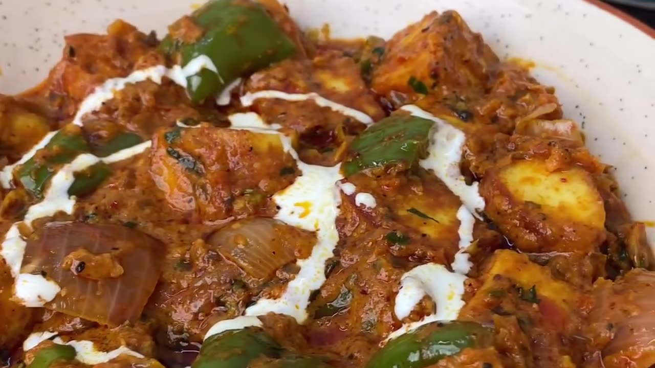 The Perfect Kadhai Paneer Recipe😍😍