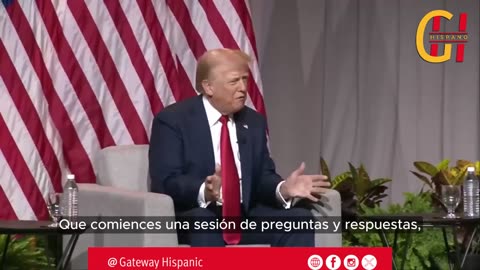 Trump Puso En Su Lugar A Una Periodista Que Lanza Pregunta Sugestiva Sobre El Voto N-gro